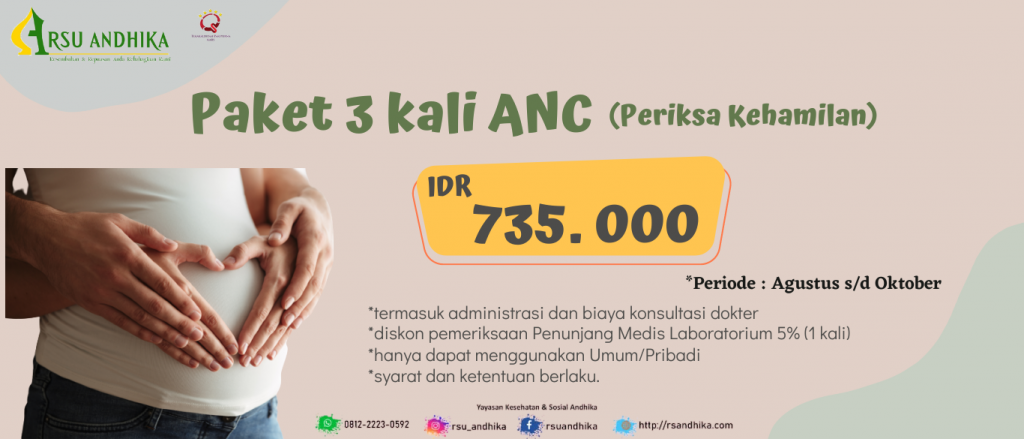 Paket 3 kali ANC